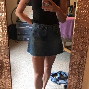 BDG denim skirt
